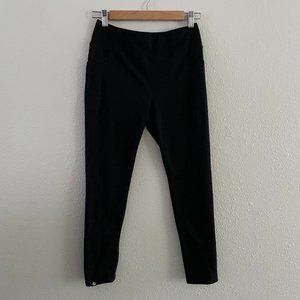 Oiselle Black Lux Leggings, Size 10
